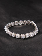 9mm Sugar Cube CZ Bracelet