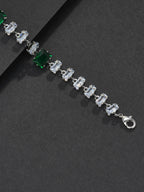 Green Baguette Bracelet