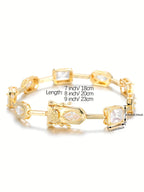 Flooded CZ Bracelet