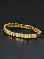 Minimal Cube CZ Bracelet