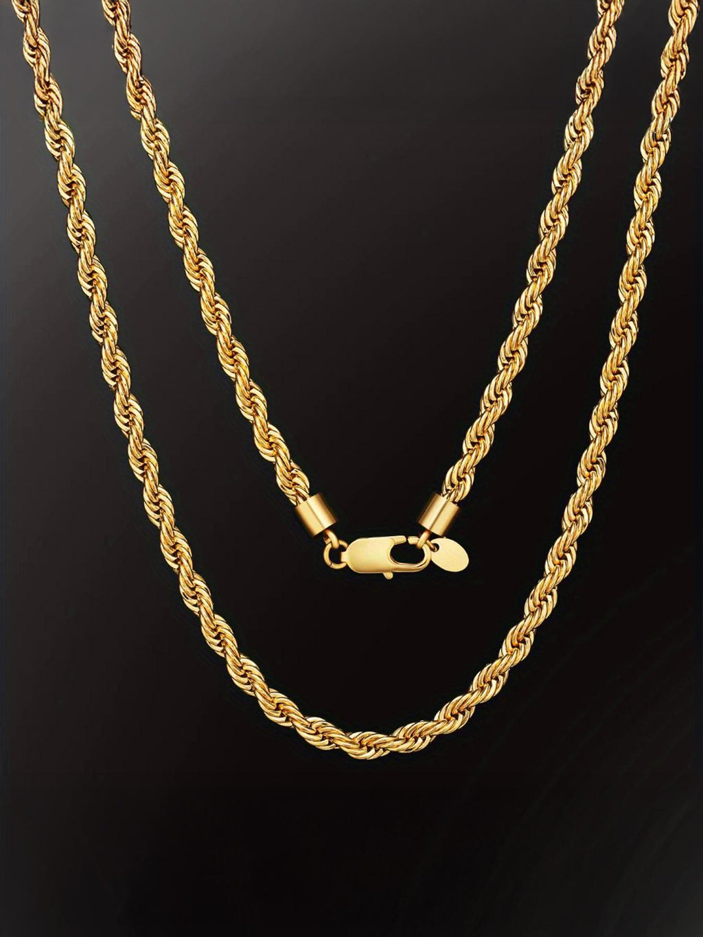6.5mm Gold Rope Chain