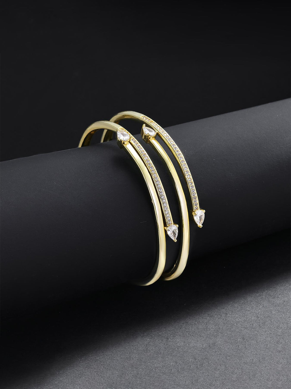 Snake Open-Cuff Hip-Hop Bangle