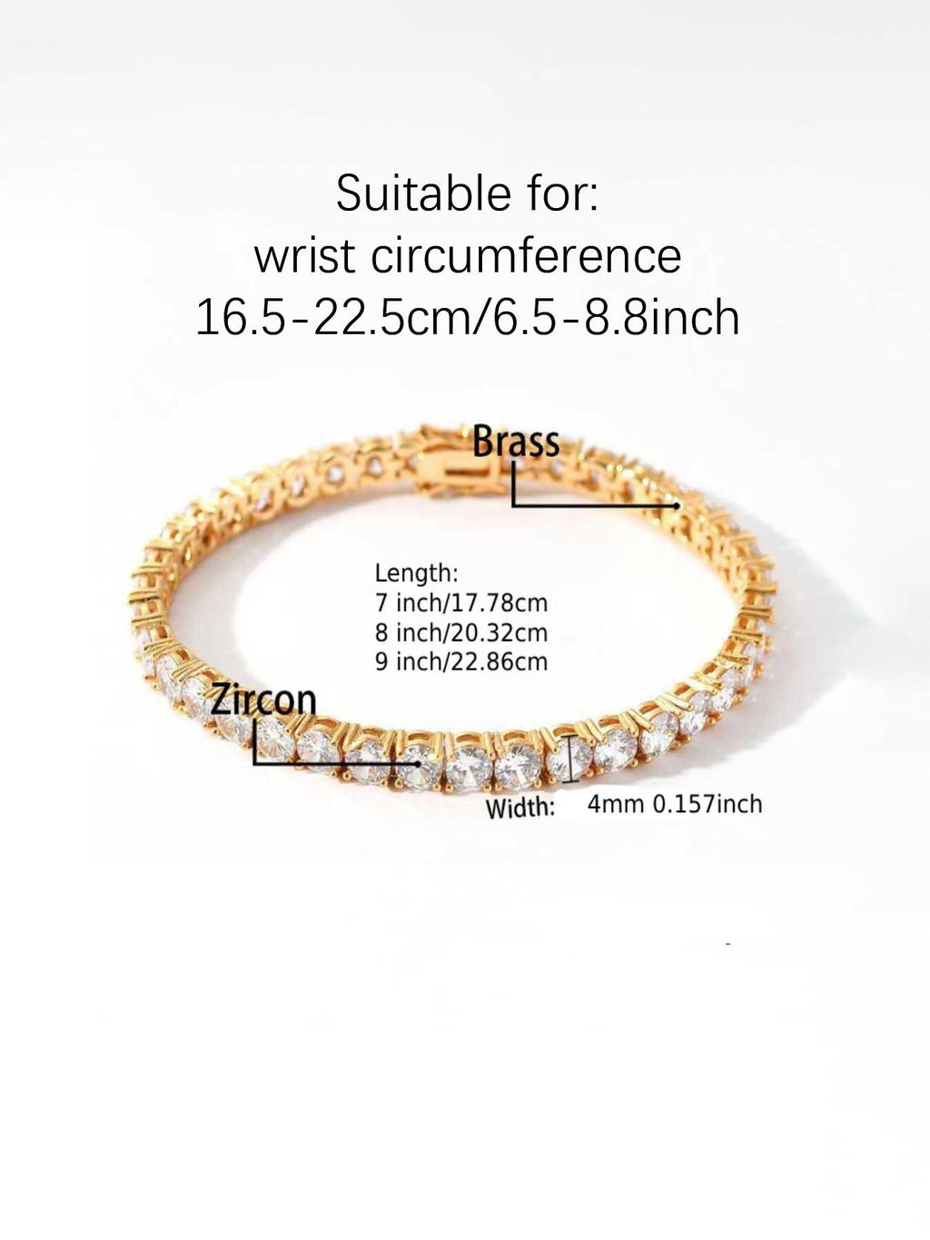 4MM Tennis Bracelet