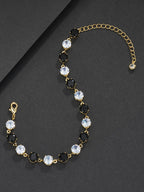5MM Black Round Tennis Bracelet