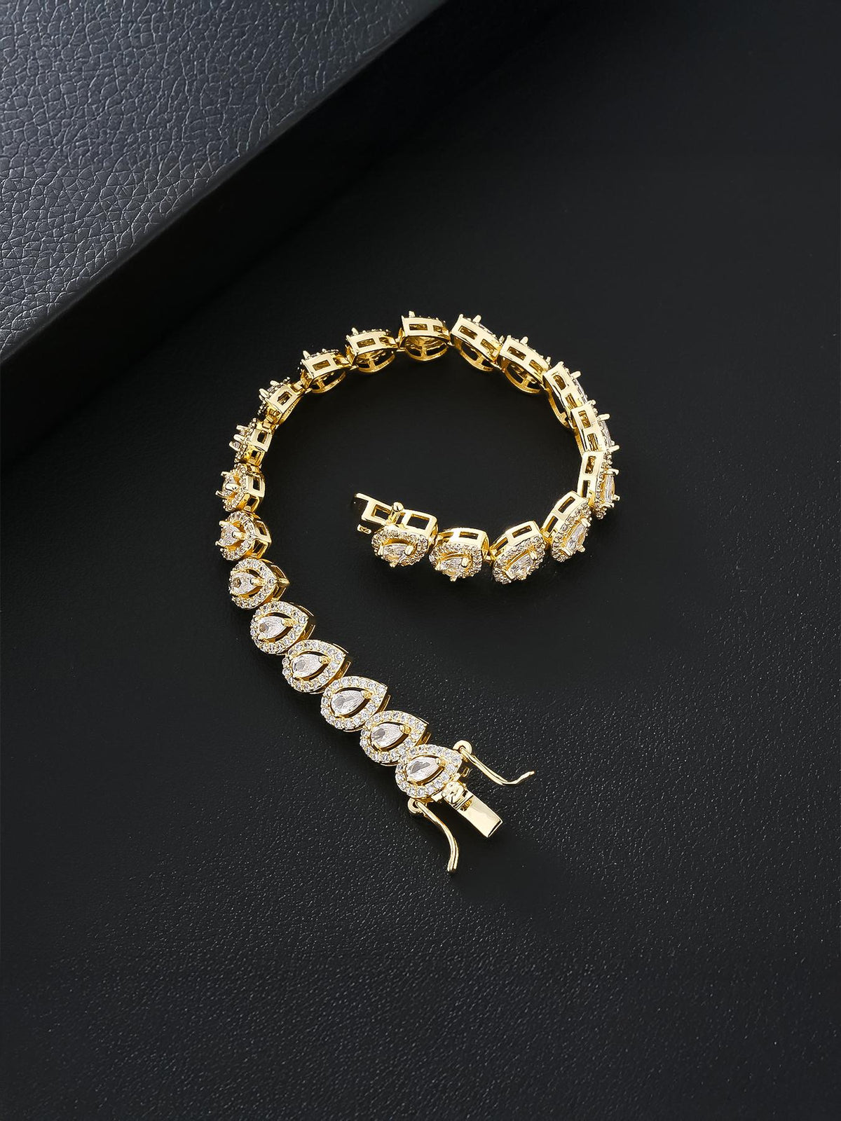 Bling Teardrop CZ Bracelet