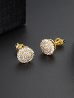 Triple Circle Stud Earrings