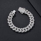 12mm Heavy-Weight Iced Miami Cuban Bracelet