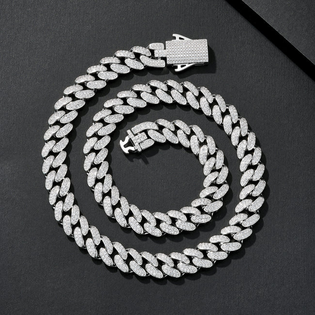 10mm Gloss-Prong Iced Miami Cuban Main Image