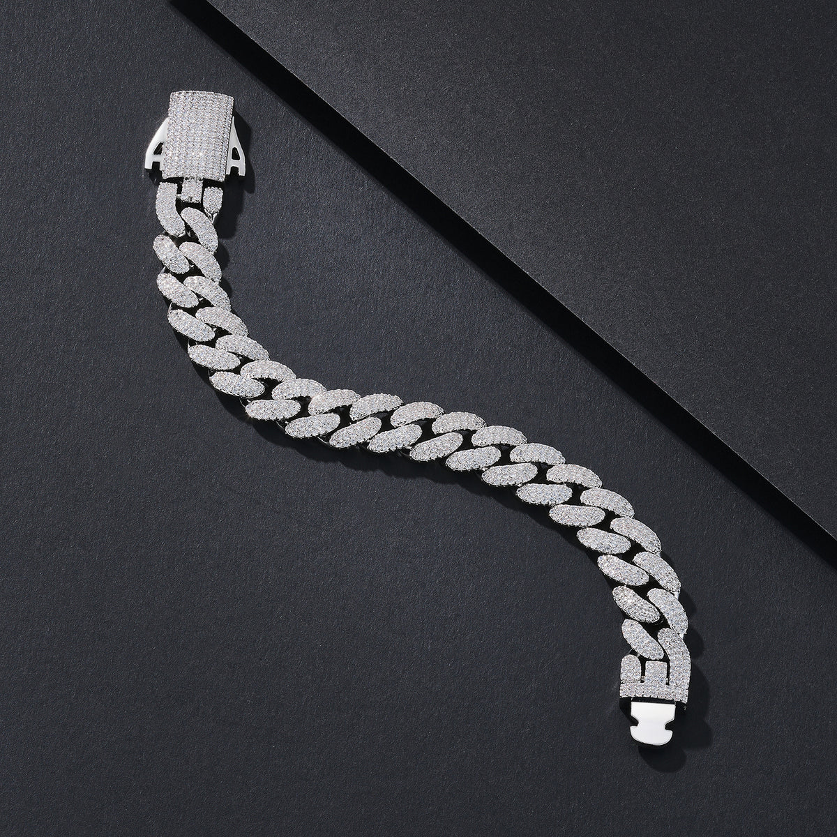 12mm Heavy-Weight Iced Miami Cuban Bracelet