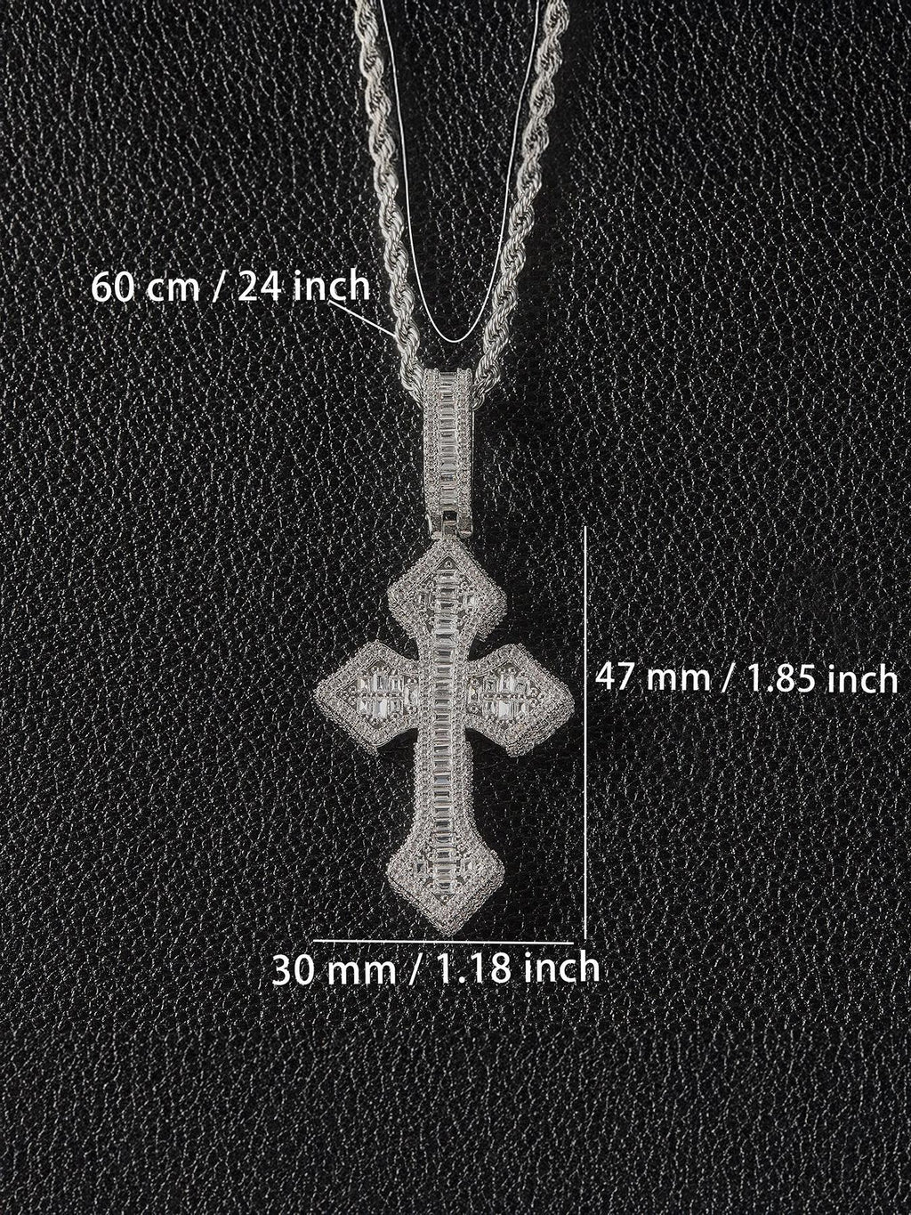 Spiked Cross Pendant