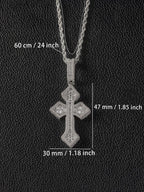 Spiked Cross Pendant