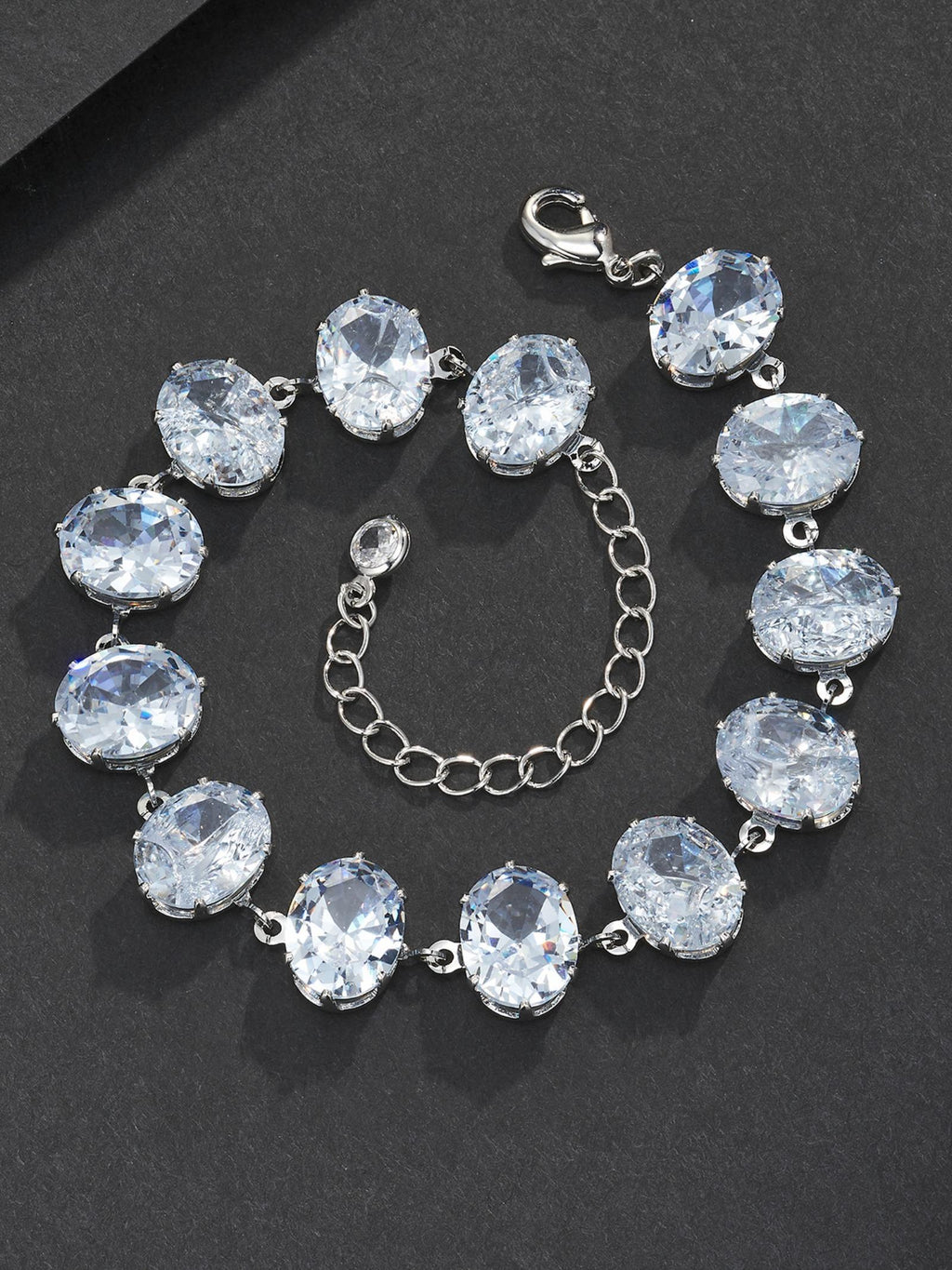 Mixed Shape CZ Bracelet