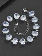 Mixed Shape CZ Bracelet
