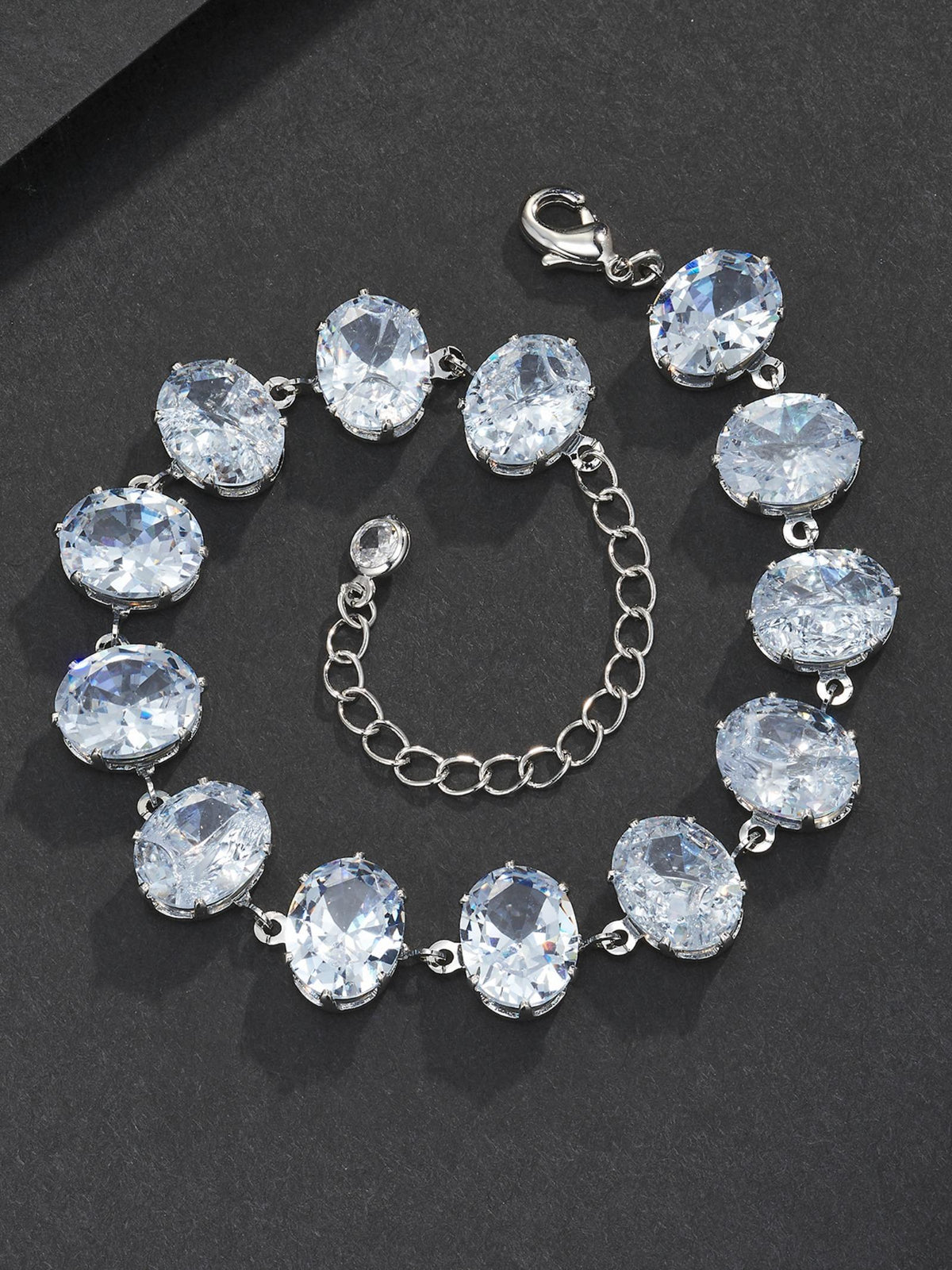 Mixed Shape CZ Bracelet
