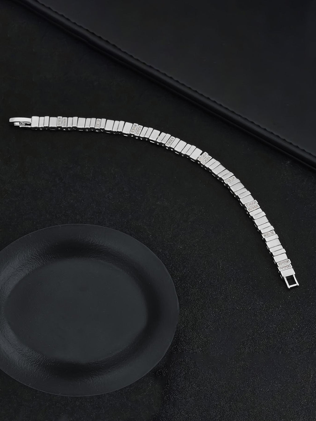 Minimal Cube CZ Bracelet