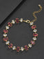 9mm Red Baguette Bracelet
