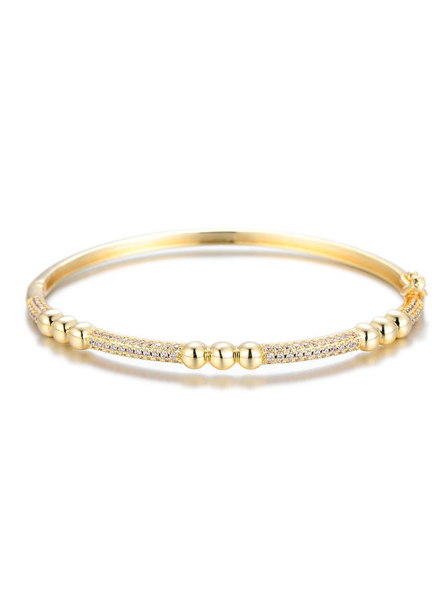 Iced Heart Tennis Bracelet Hover Image