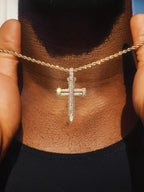 Nail Cross Pendant