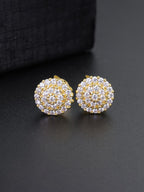 Triple Circle Stud Earrings
