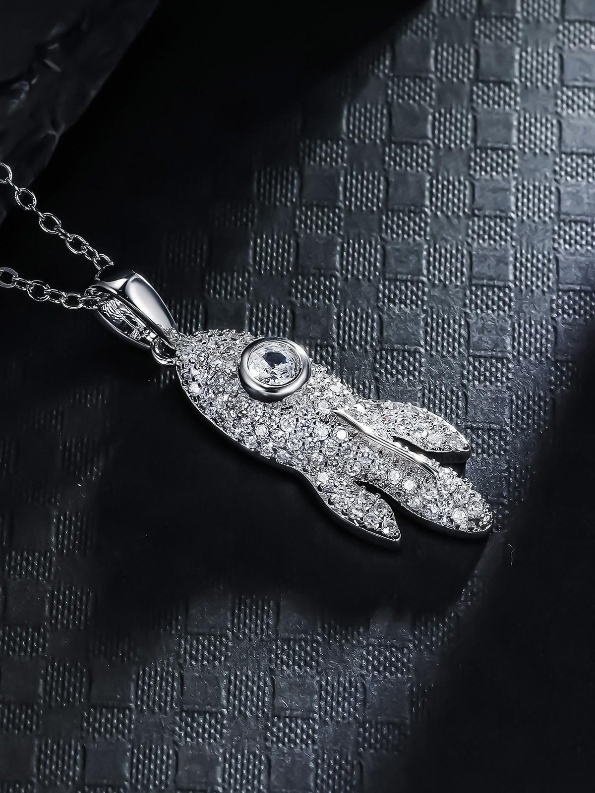 3D Rocket Pendant