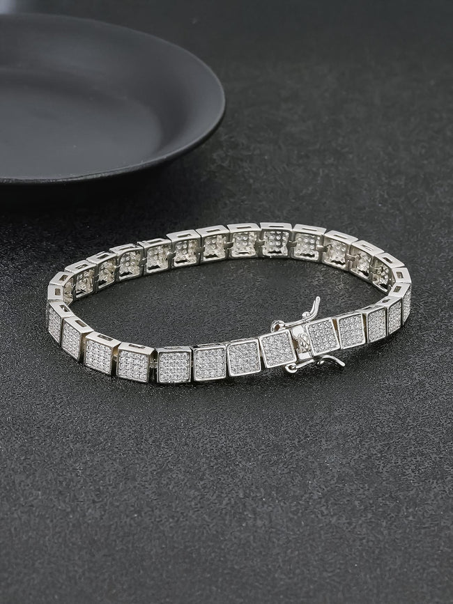 Square Link Bracelet Main Image