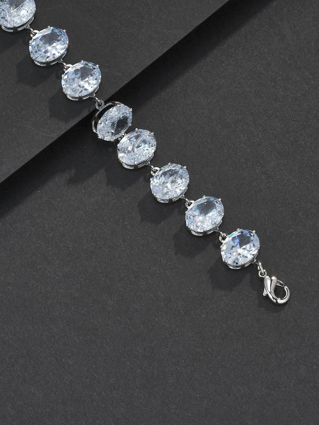 Mixed Shape CZ Bracelet