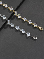 8mm Rhomboid CZ Bracelet