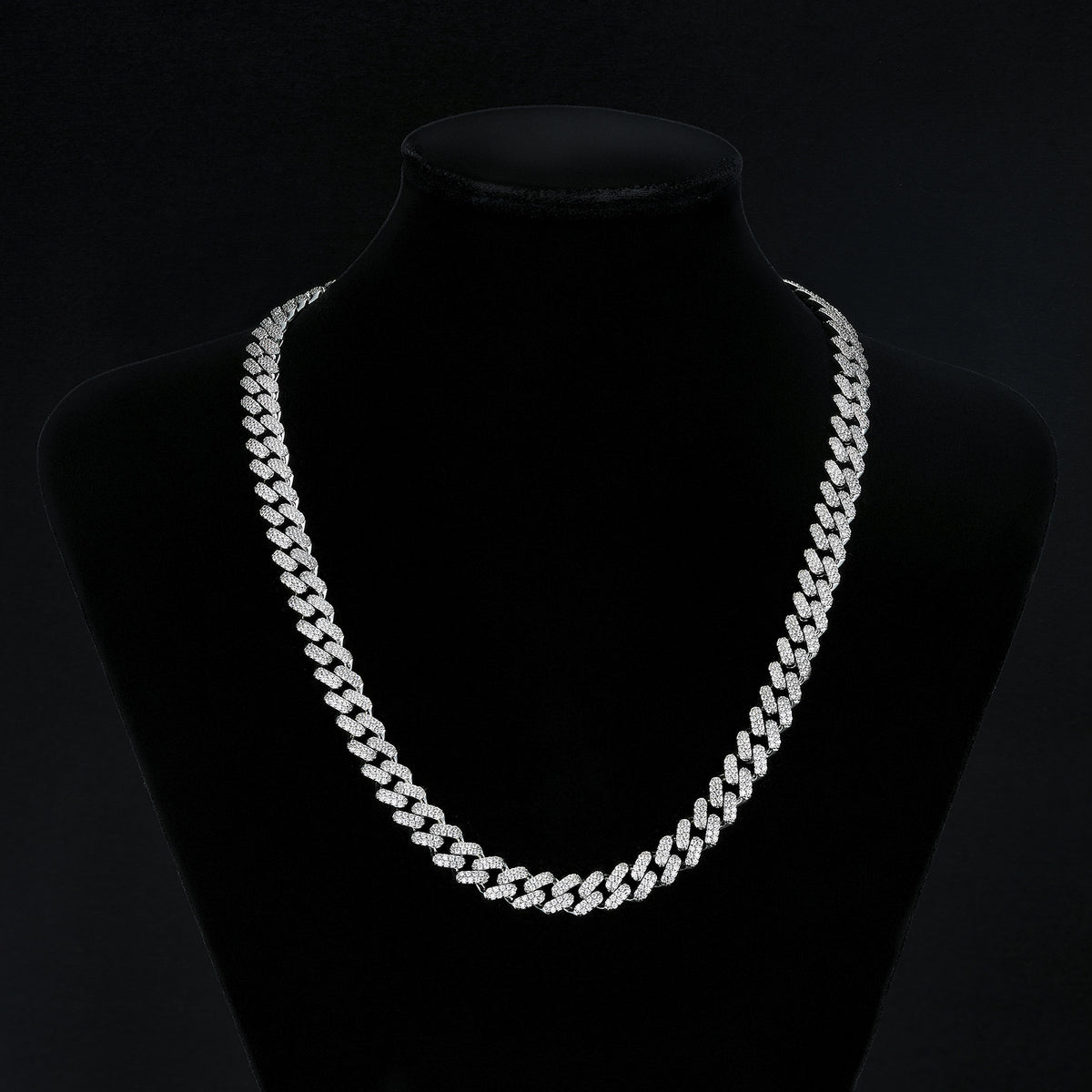 8.5mm Hex-Prong Iced Miami Cuban