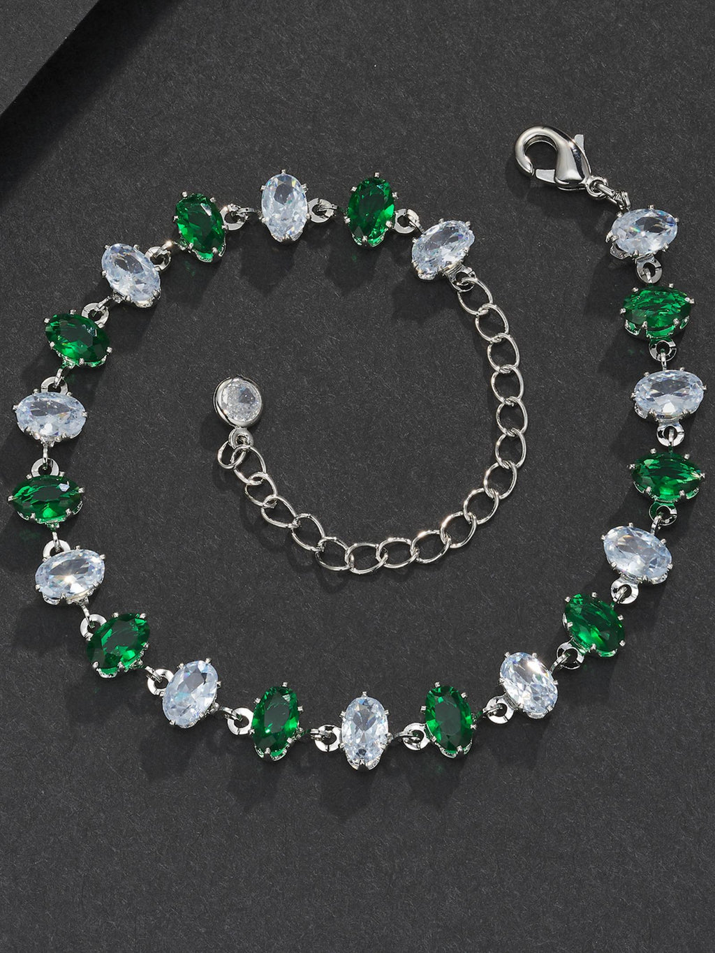 7mm Oval CZ Bracelet