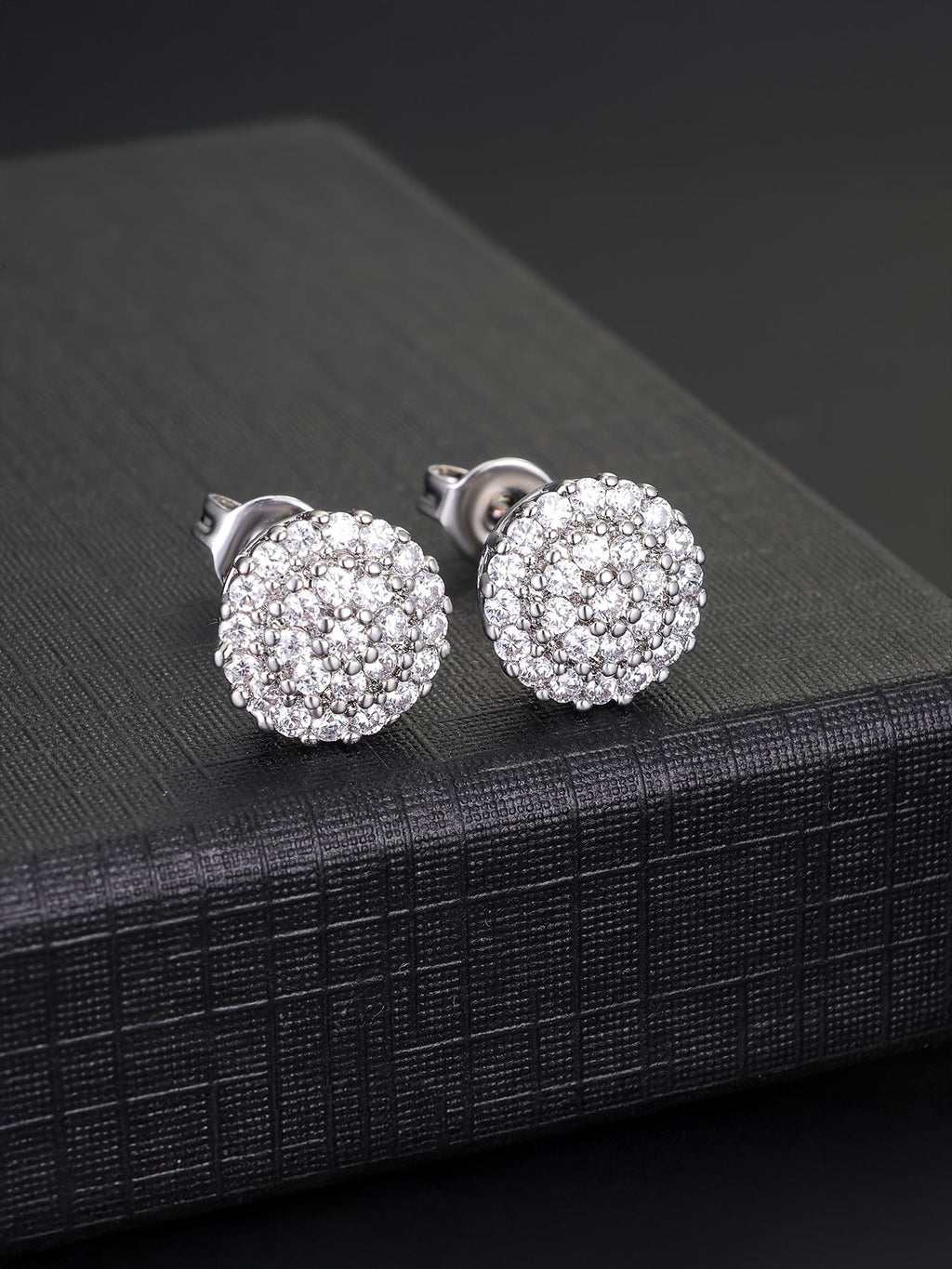 Triple Circle Stud Earrings