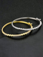 Iced Heart Tennis Bracelet