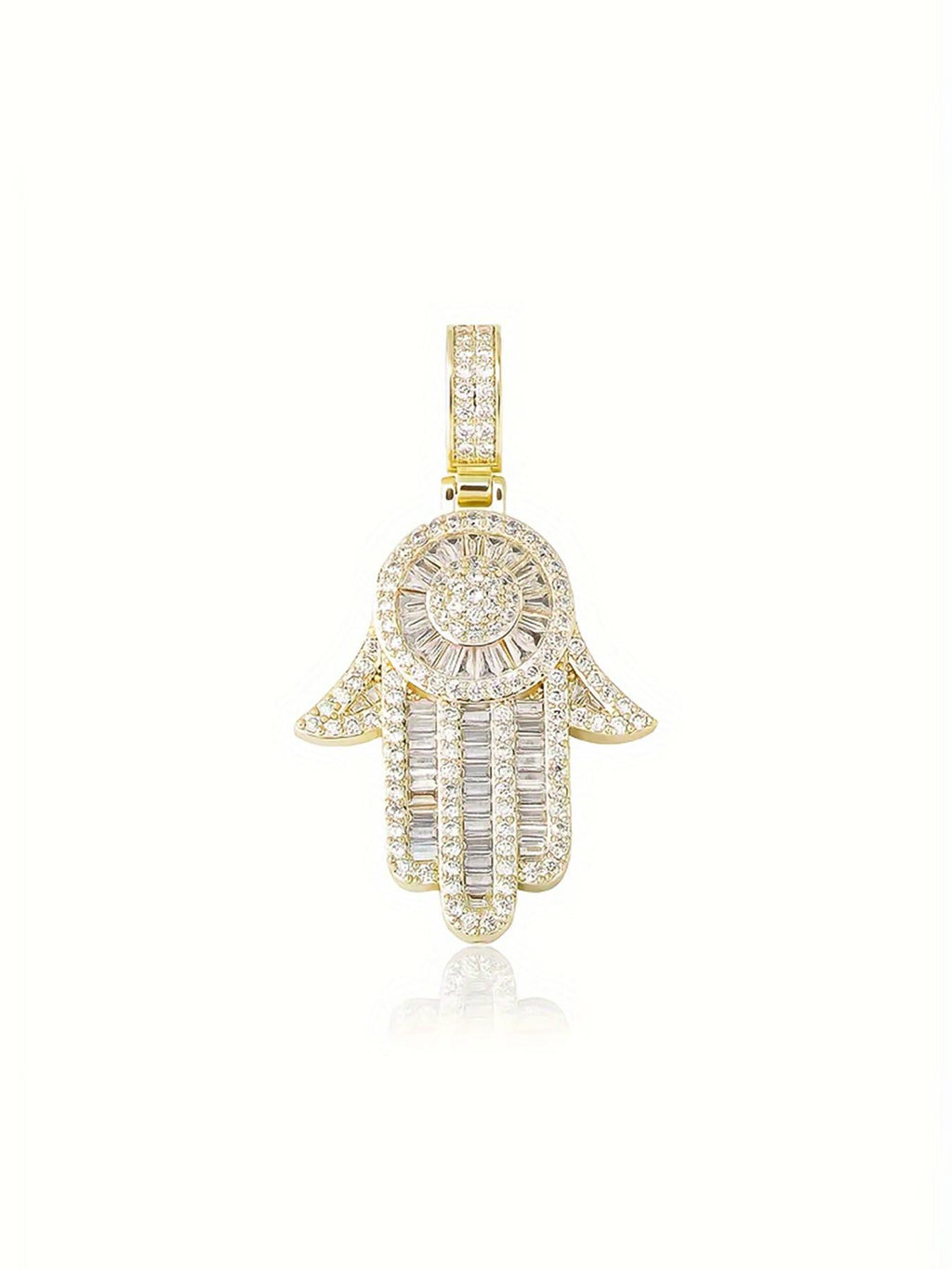 3D Hamsa Hand Pendant