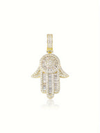3D Hamsa Hand Pendant