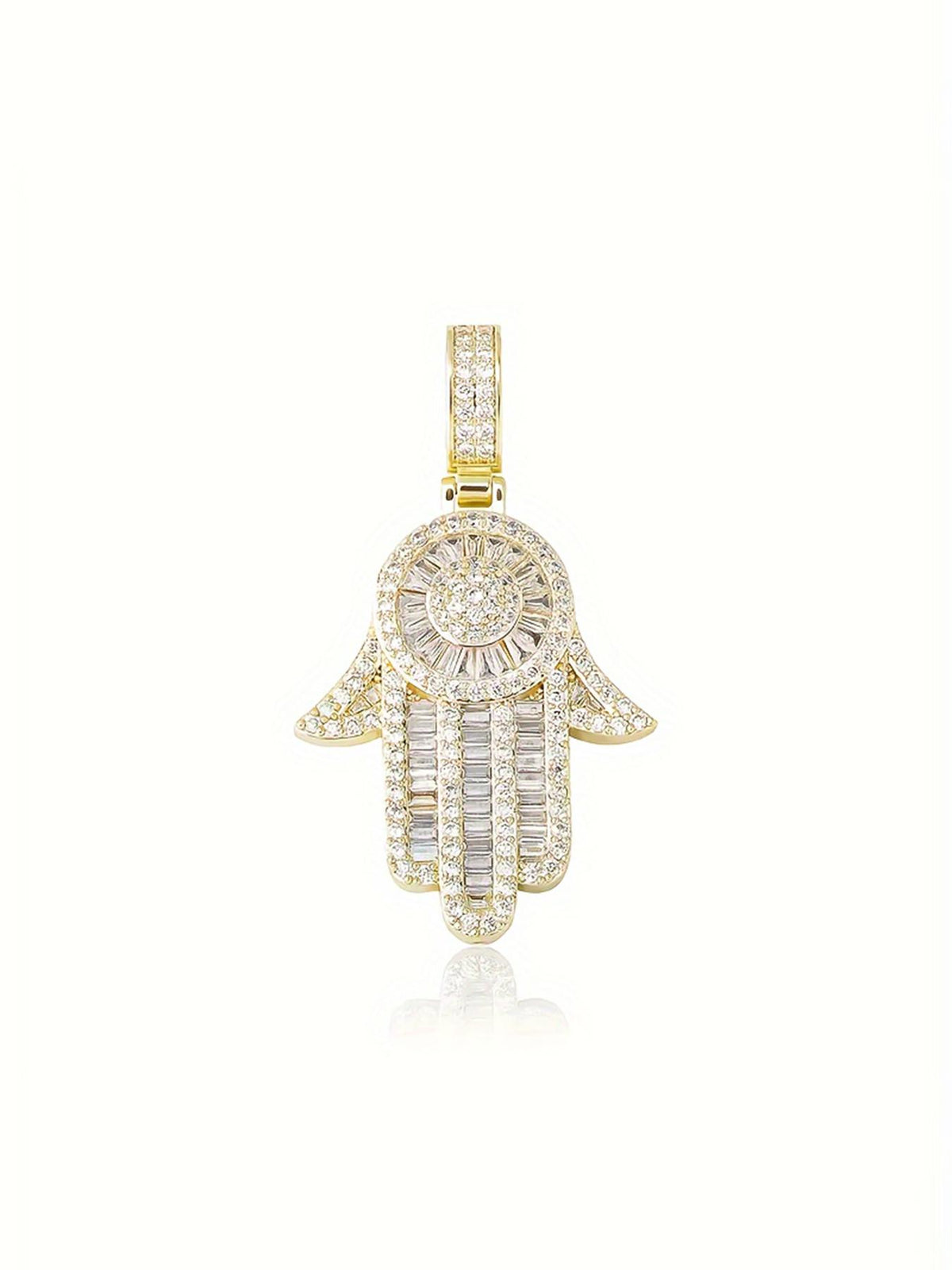 3D Hamsa Hand Pendant