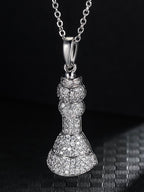 3D Queen Chess Piece Pendant