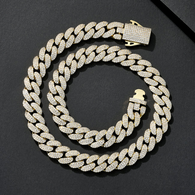 12mm Heavy-Weight Iced Miami Cuban Main Image