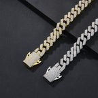 12mm Full-CZ Iced-Out Miami Cuban Bracelet