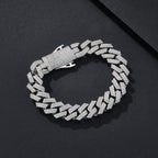 12mm Full-CZ Iced-Out Miami Cuban Bracelet