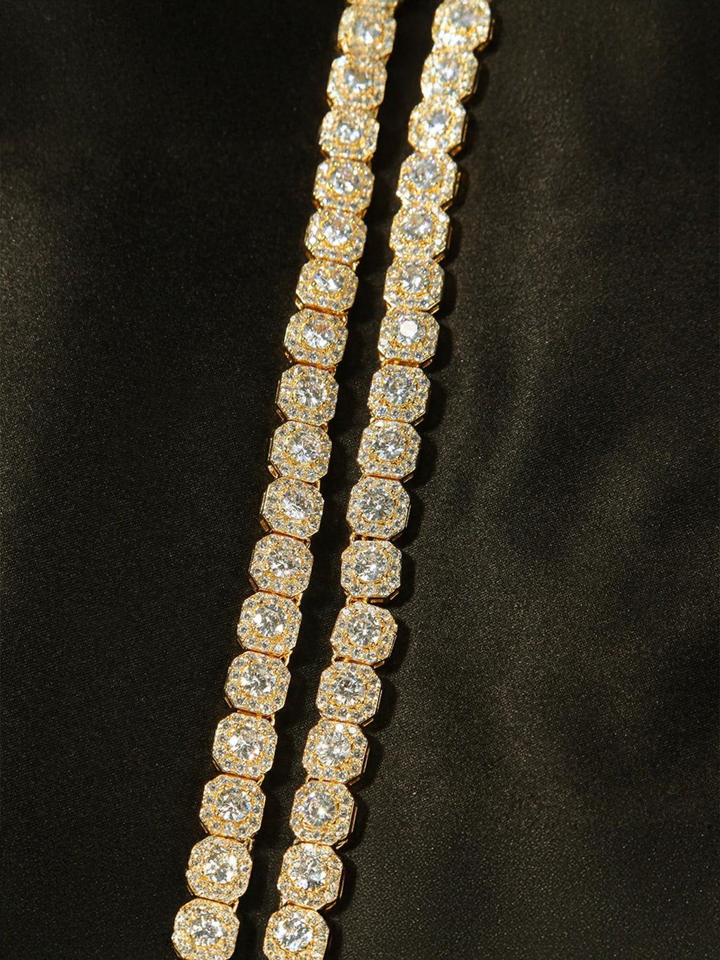 9mm Sugar Cube CZ Bracelet