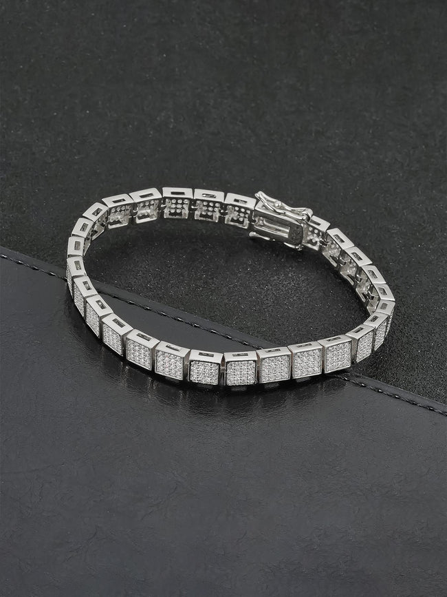 Square Link Bracelet Hover Image