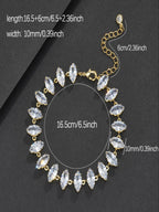 10mm Marquise CZ Bracelet