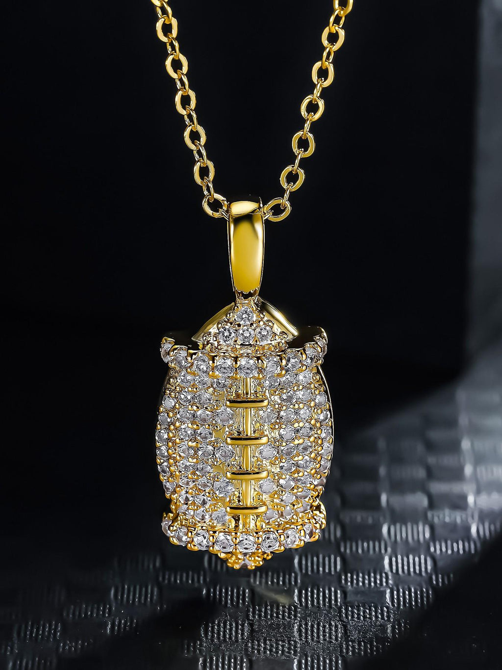 3D Football Pendant