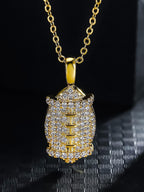 3D Football Pendant