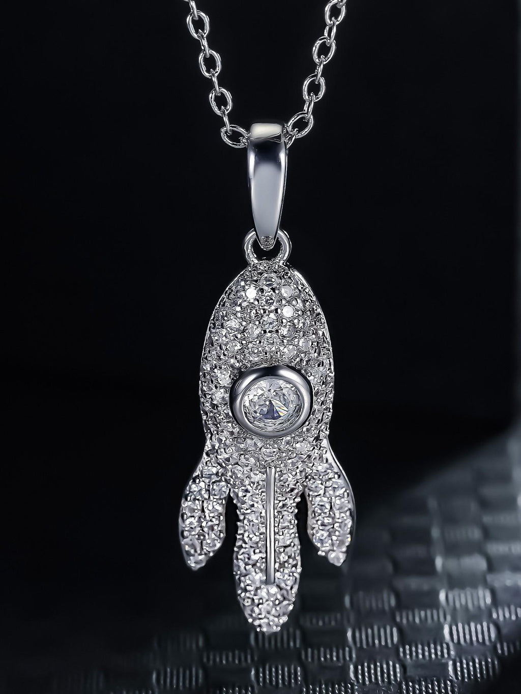 3D Rocket Pendant