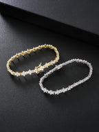 7MM Cross Tennis Bracelet