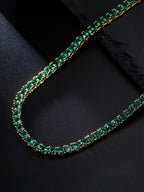 4mm  Green CZ Tennis Chain