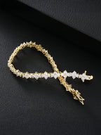 7MM Cross Tennis Bracelet