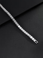 Square CZ Bracelet