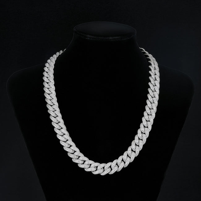12mm Dense-Stone Iced Miami Cuban Hover Image