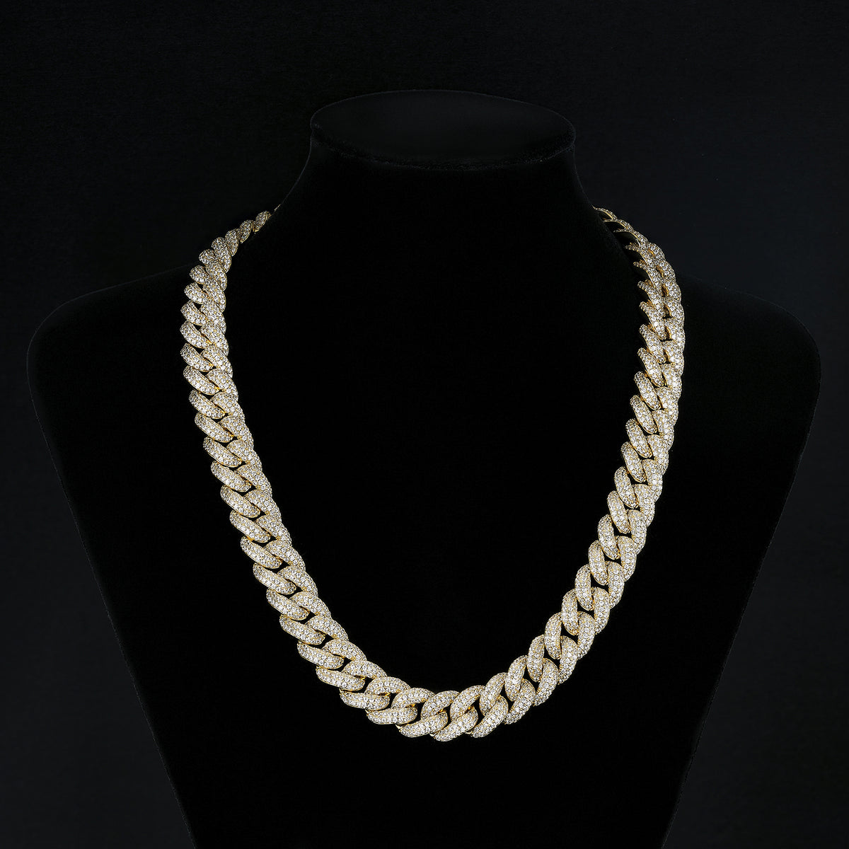 12mm Dense-Stone Iced Miami Cuban